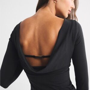 Abercrombie cowl back top